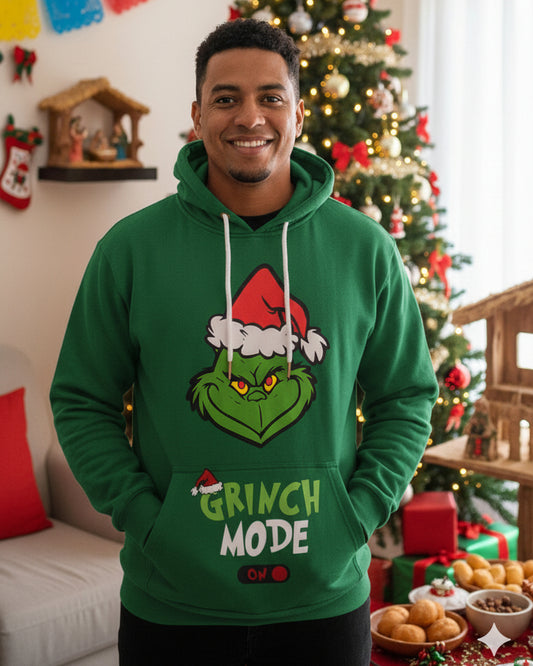 Hoodie Grinch Navideño | Mode On | Regalo Amantes Navidad