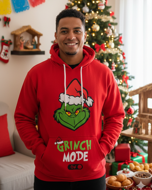 Hoodie Grinch Navideño | Mode On | Regalo Amantes Navidad
