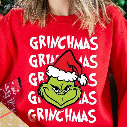 Sudadera Navideña Grinchmas | Estampada Dama | Regalo
